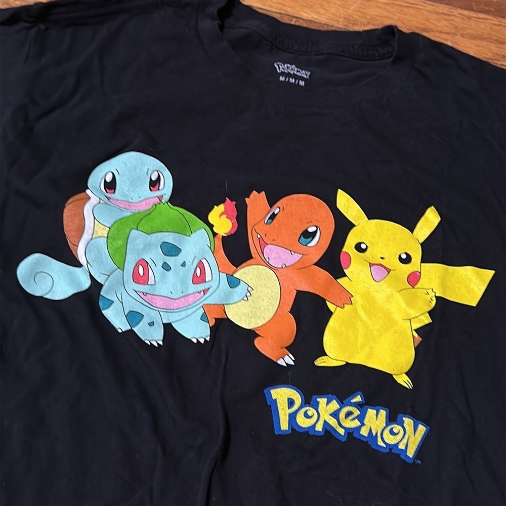 Pokemon Unisex Black T-Shirt, Sz Medium - Picture 2 of 4